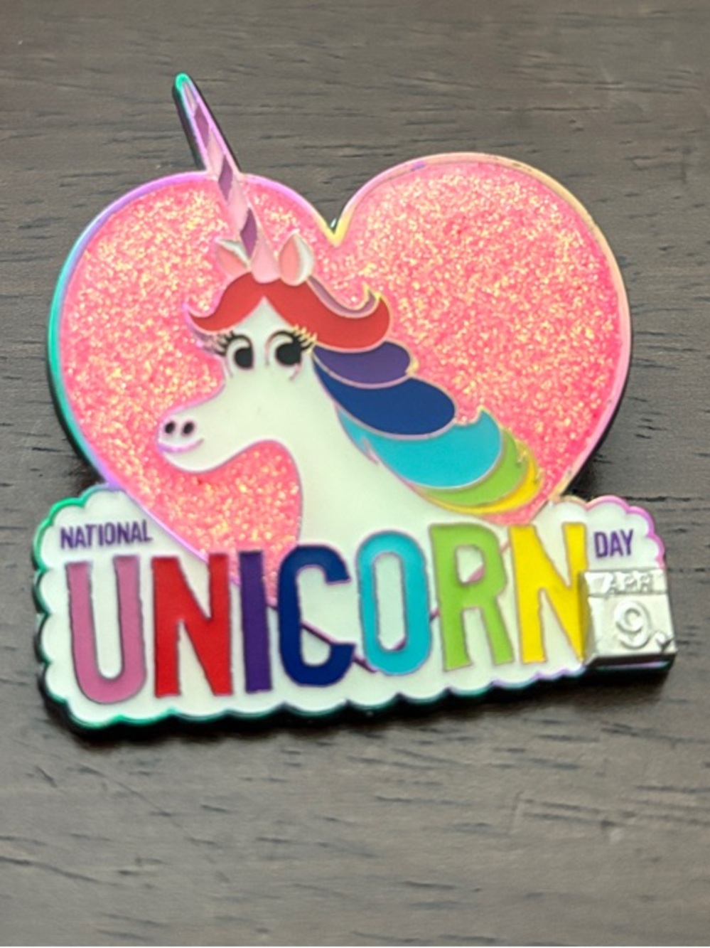 Disney National Unicorn Day 2020 Limited Edition Pin of 4000 Inside Out Movie